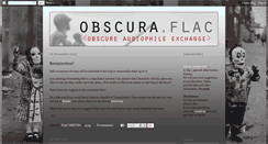 Desktop Screenshot of obscuraflac.blogspot.com