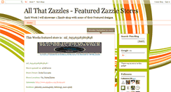 Desktop Screenshot of allthatzazzles.blogspot.com