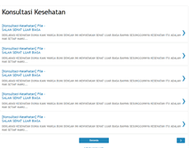 Tablet Screenshot of infokonsultasikesehatan.blogspot.com