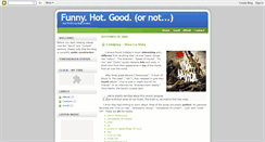 Desktop Screenshot of funny-hot-good-ornot.blogspot.com