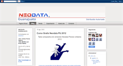 Desktop Screenshot of neodatagto.blogspot.com