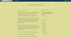 Desktop Screenshot of barbaratotal.blogspot.com