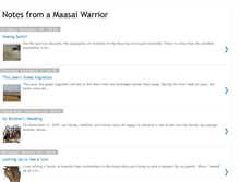 Tablet Screenshot of jackson-maasai.blogspot.com