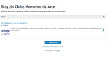 Tablet Screenshot of momentodaarte-novidades.blogspot.com