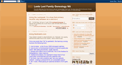 Desktop Screenshot of leeteleetblog.blogspot.com