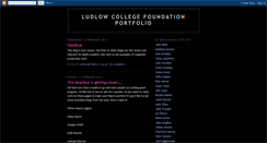 Desktop Screenshot of ludlowfoundationportfolio.blogspot.com