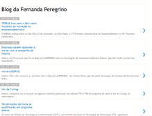 Tablet Screenshot of fernandaperegrino.blogspot.com