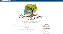 Desktop Screenshot of cherrylaneboutique.blogspot.com