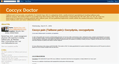 Desktop Screenshot of coccydynia.blogspot.com