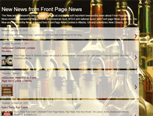 Tablet Screenshot of frontpagenewsatlanta.blogspot.com