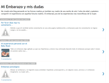 Tablet Screenshot of miembarazodulce.blogspot.com