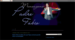 Desktop Screenshot of mensagensdopadrefabio.blogspot.com