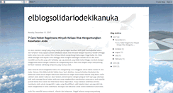 Desktop Screenshot of elblogsolidariodekikanuka.blogspot.com