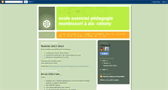 Desktop Screenshot of ecoleesencielvenelles.blogspot.com