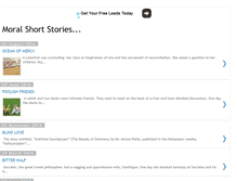 Tablet Screenshot of moral-shortstory.blogspot.com