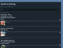 Tablet Screenshot of iseeevrything.blogspot.com
