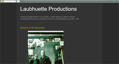 Desktop Screenshot of laubhuettestudio.blogspot.com