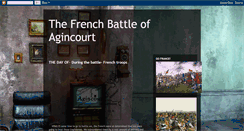 Desktop Screenshot of frenchagincourtcgs.blogspot.com