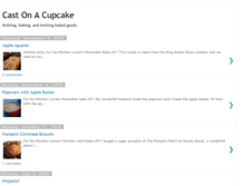 Tablet Screenshot of castonacupcake.blogspot.com