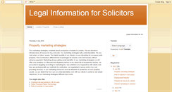 Desktop Screenshot of londonlegalinfo.blogspot.com