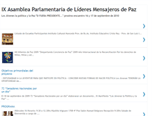 Tablet Screenshot of ixasambleaparlamentaria.blogspot.com