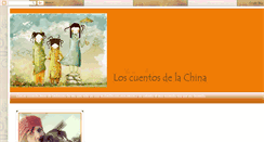 Desktop Screenshot of loscuentosdelachina.blogspot.com