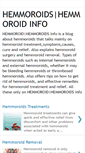 Mobile Screenshot of hemmoroidsandhemmoroidrelief.blogspot.com
