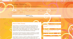 Desktop Screenshot of celiacsimply.blogspot.com