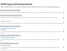 Tablet Screenshot of oldfartsgoural2retkipaivakirja.blogspot.com