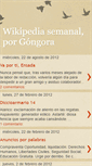 Mobile Screenshot of gongorawikies.blogspot.com