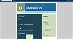 Desktop Screenshot of culturalsantaana.blogspot.com