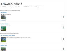 Tablet Screenshot of noiseven.blogspot.com