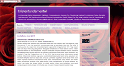 Desktop Screenshot of kristenfundamental.blogspot.com
