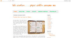 Desktop Screenshot of linh-creates.blogspot.com