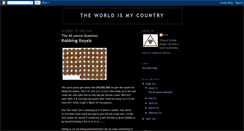 Desktop Screenshot of bltp-theworldismycountry.blogspot.com