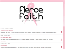 Tablet Screenshot of fiercefaith.blogspot.com