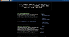 Desktop Screenshot of fernandosantosprof.blogspot.com