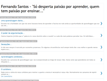 Tablet Screenshot of fernandosantosprof.blogspot.com