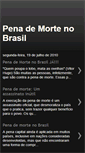 Mobile Screenshot of penademortebrasil.blogspot.com