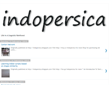 Tablet Screenshot of indopersica.blogspot.com