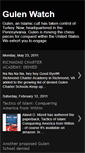 Mobile Screenshot of gulenwatch.blogspot.com