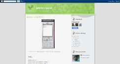 Desktop Screenshot of gabrielcaamal.blogspot.com