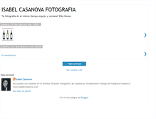 Tablet Screenshot of isabelcasanovafoto.blogspot.com