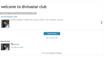 Tablet Screenshot of divinastarsclub.blogspot.com