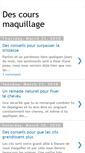 Mobile Screenshot of fdescoursmaquillageb.blogspot.com