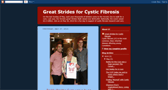 Desktop Screenshot of greatstridesccff.blogspot.com