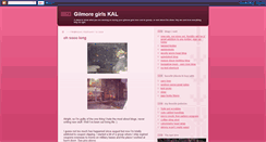 Desktop Screenshot of gilmoregirlskal.blogspot.com
