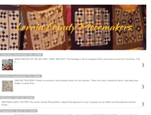 Tablet Screenshot of loraincopiecemakers.blogspot.com