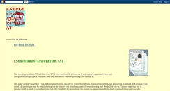 Desktop Screenshot of energieprestatiecertificaat.blogspot.com