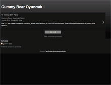 Tablet Screenshot of gummybearoyuncak.blogspot.com